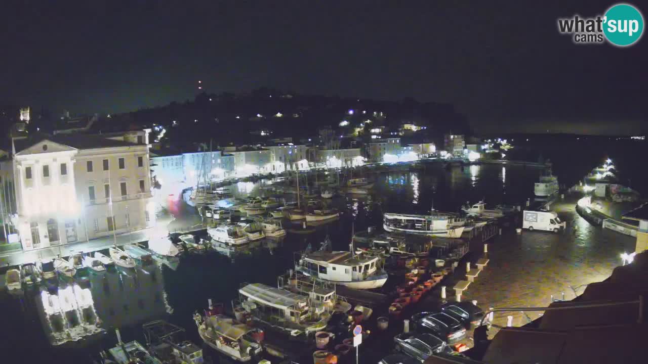 Live webcam from Piran “Mandrač” – Amazing live view from Villa Piranesi