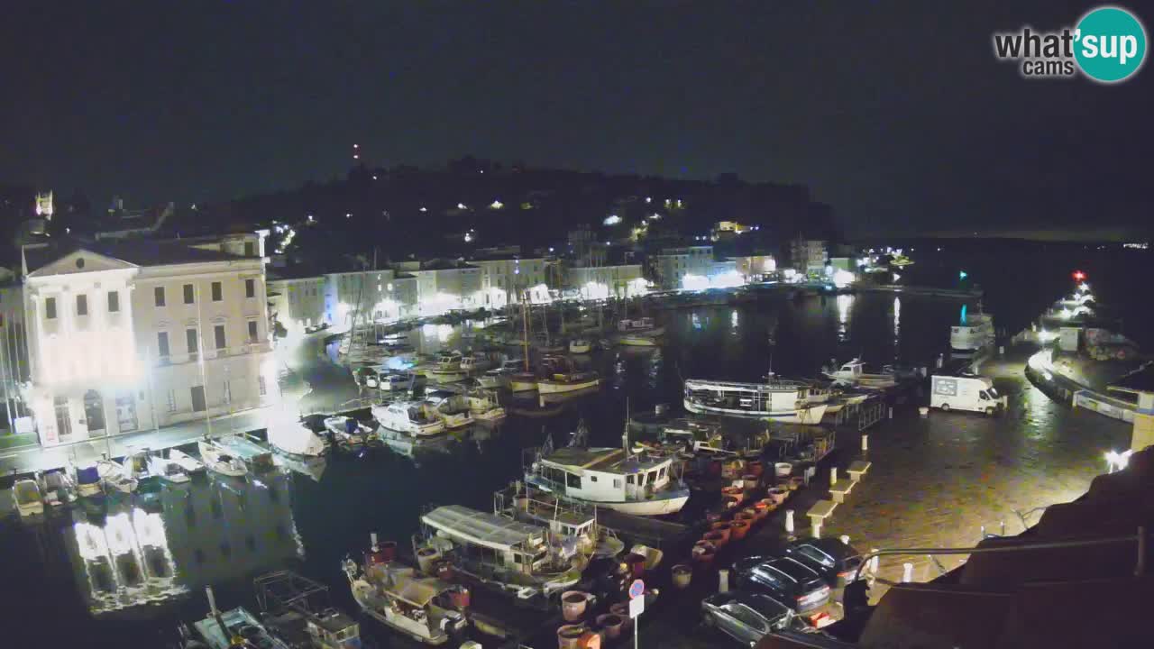 Cámara web en vivo desde Piran “Mandrač” – Increíble vista en vivo desde Villa Piranesi