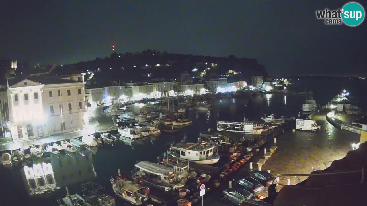 Live webcam from Piran “Mandrač” – Amazing live view from Villa Piranesi
