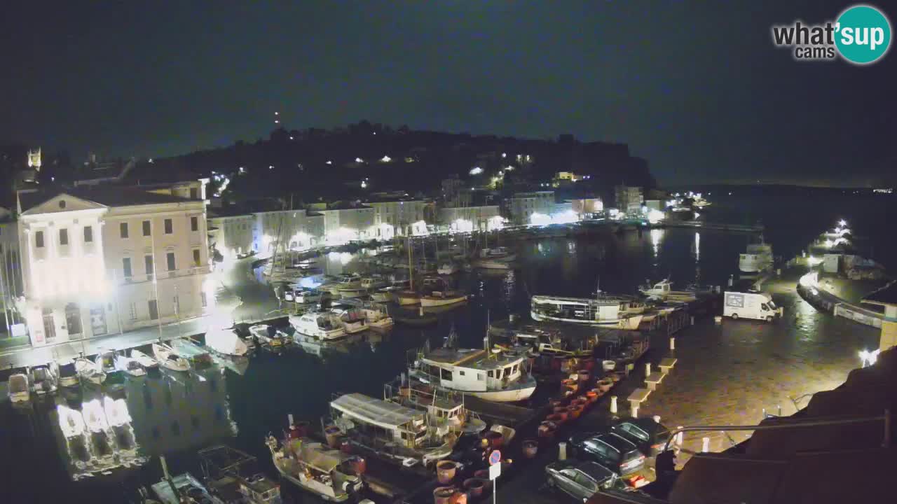 Live webcam from Piran “Mandrač” – Amazing live view from Villa Piranesi