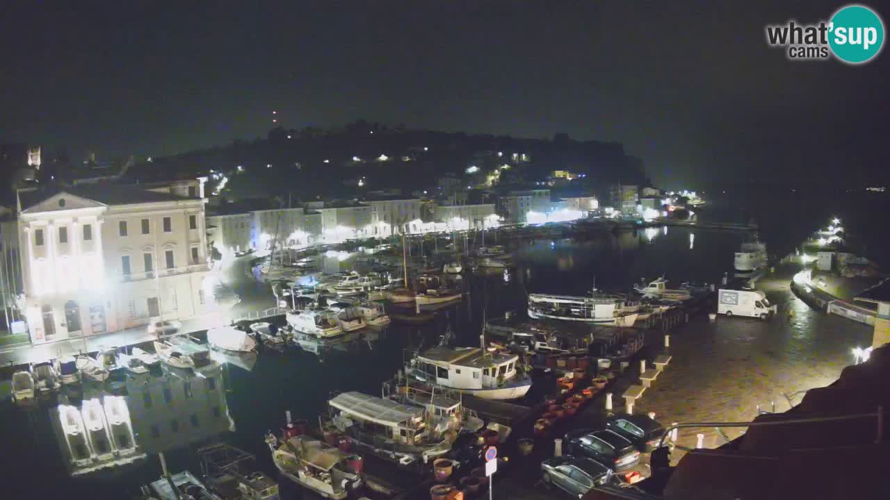 Live webcam from Piran “Mandrač” – Amazing live view from Villa Piranesi