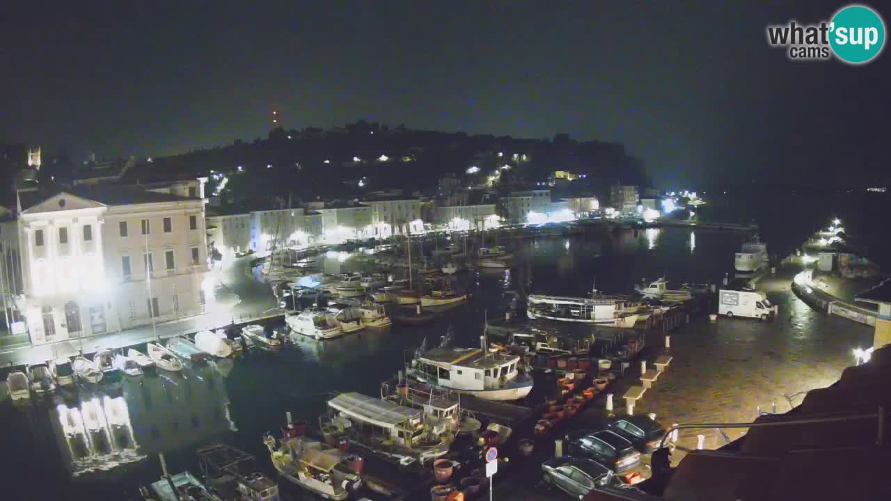 Cámara web en vivo desde Piran “Mandrač” – Increíble vista en vivo desde Villa Piranesi