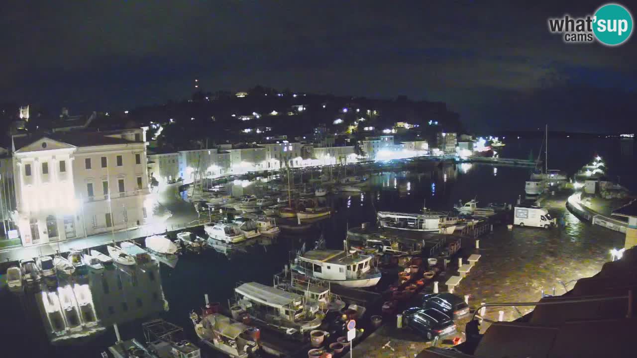 Live-Webcam aus Piran “Mandrač” – Erstaunliche Live-Ansicht von Villa Piranesi