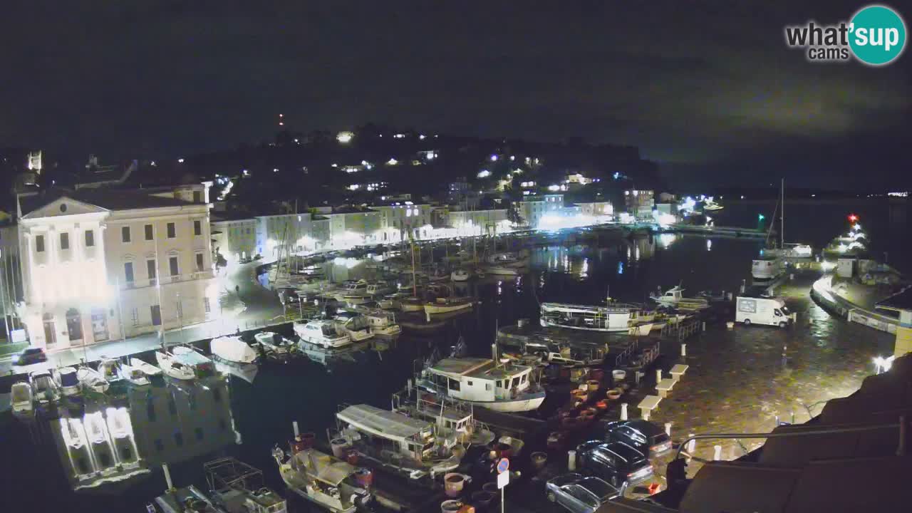 Live webcam from Piran “Mandrač” – Amazing live view from Villa Piranesi