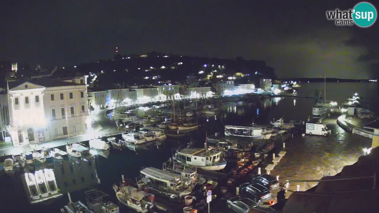 Live webcam from Piran “Mandrač” – Amazing live view from Villa Piranesi