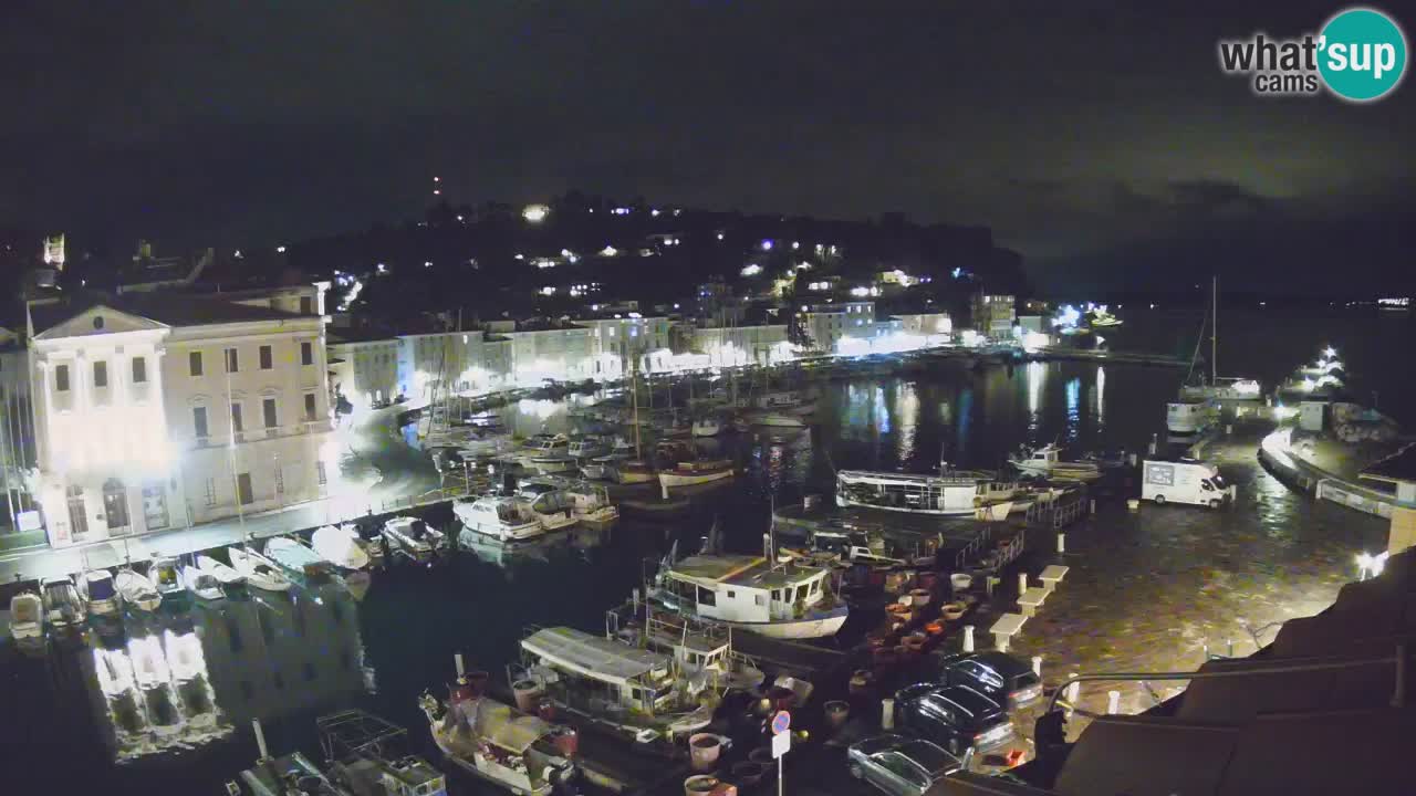 Live webcam from Piran “Mandrač” – Amazing live view from Villa Piranesi