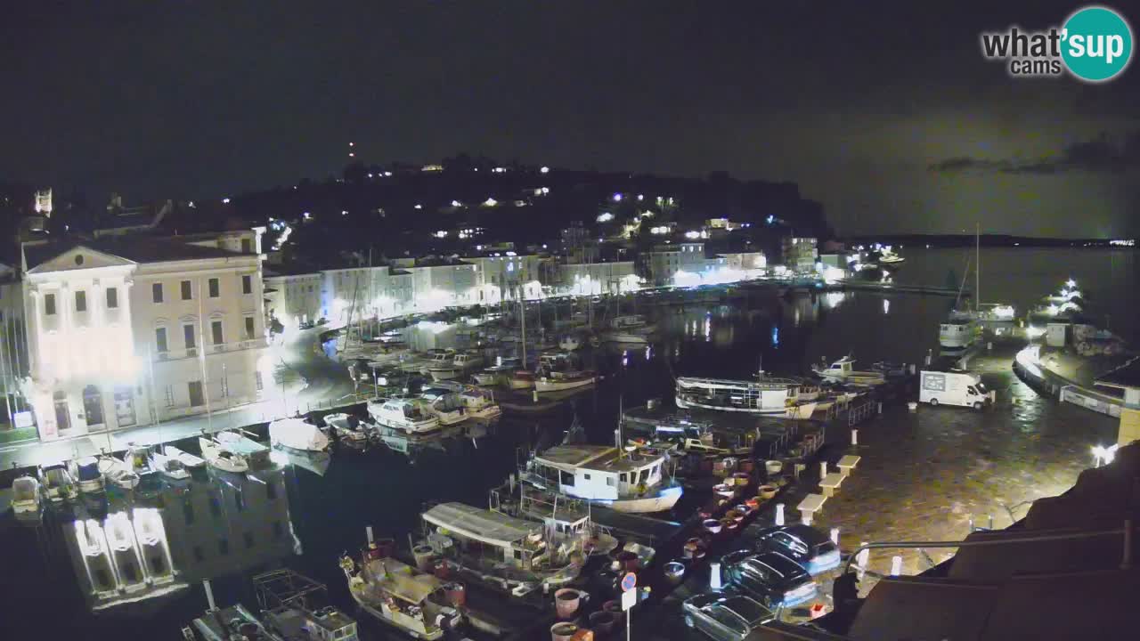 Live webcam from Piran “Mandrač” – Amazing live view from Villa Piranesi