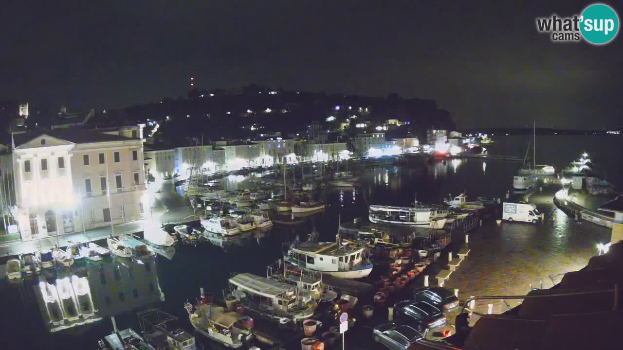 Live-Webcam aus Piran “Mandrač” – Erstaunliche Live-Ansicht von Villa Piranesi