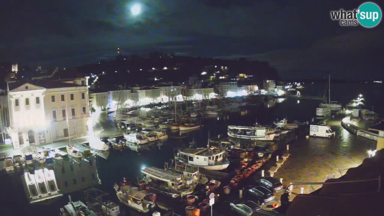 Live-Webcam aus Piran “Mandrač” – Erstaunliche Live-Ansicht von Villa Piranesi