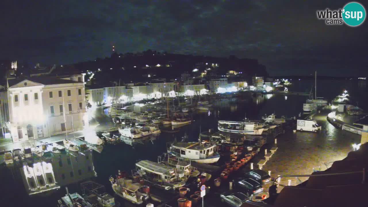 Cámara web en vivo desde Piran “Mandrač” – Increíble vista en vivo desde Villa Piranesi