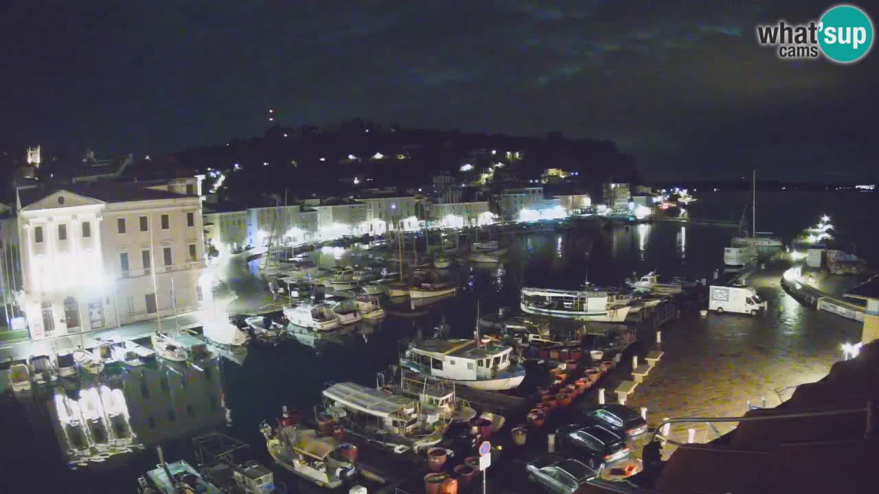 Live webcam from Piran “Mandrač” – Amazing live view from Villa Piranesi