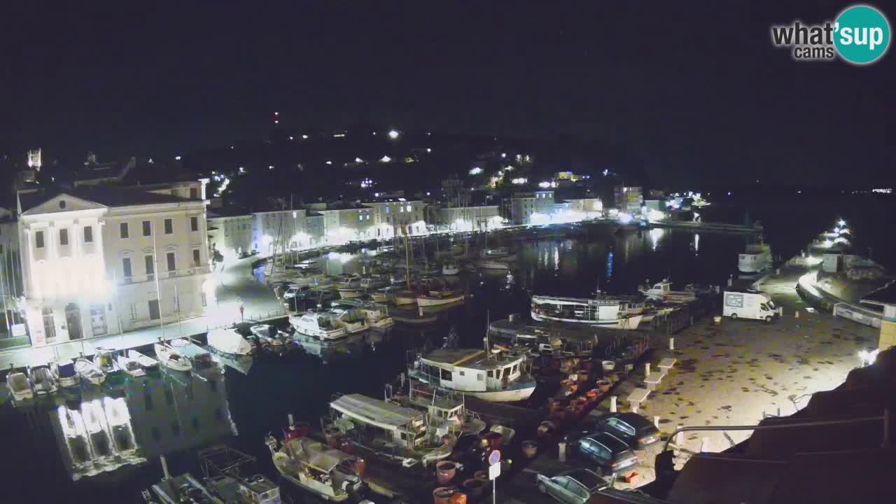 Live-Webcam aus Piran “Mandrač” – Erstaunliche Live-Ansicht von Villa Piranesi