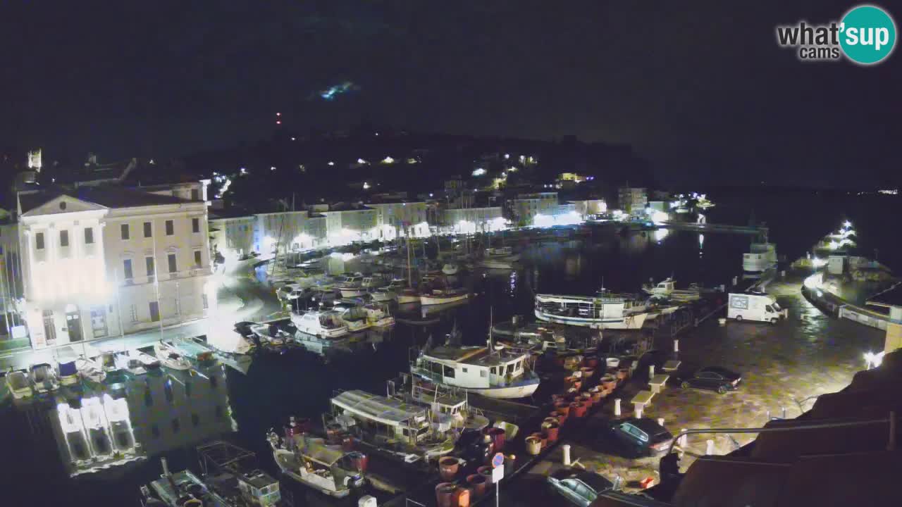 Live-Webcam aus Piran “Mandrač” – Erstaunliche Live-Ansicht von Villa Piranesi