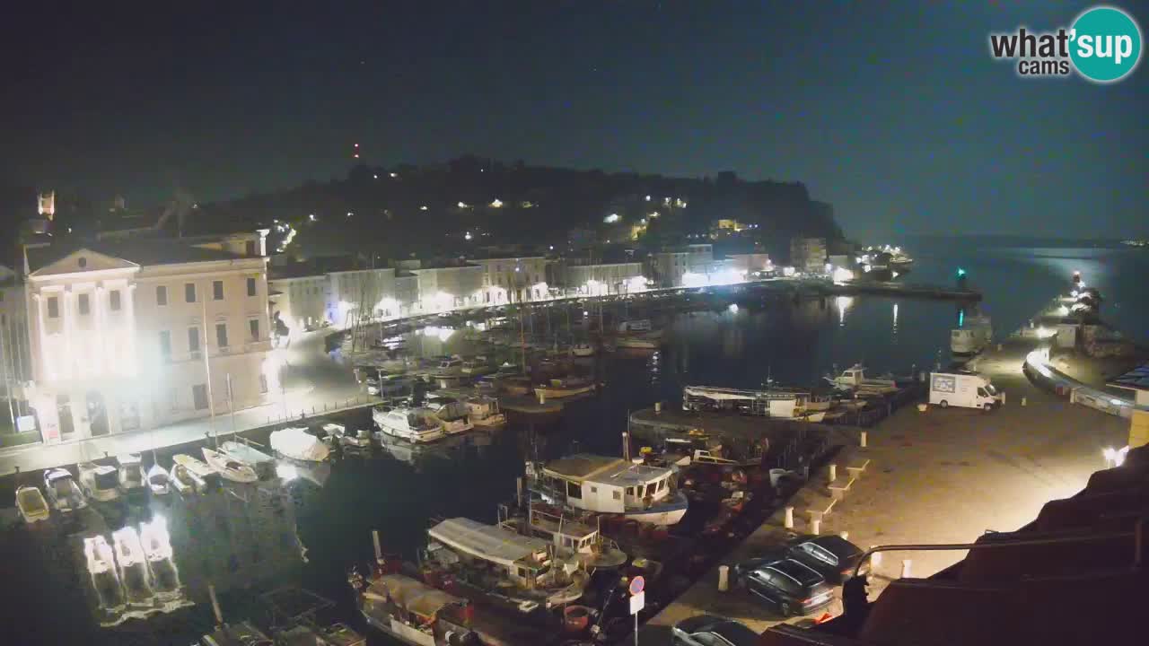 Live webcam from Piran “Mandrač” – Amazing live view from Villa Piranesi