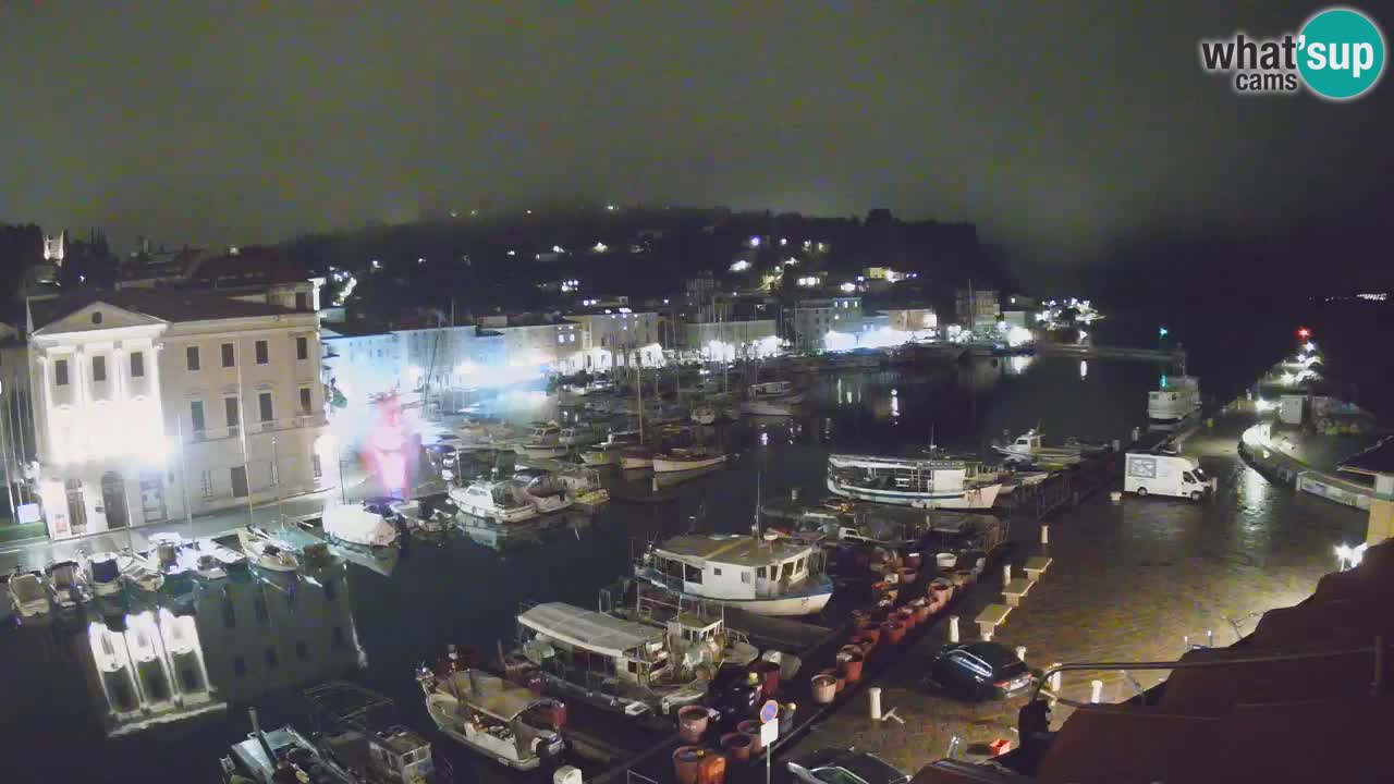 Live webcam from Piran “Mandrač” – Amazing live view from Villa Piranesi