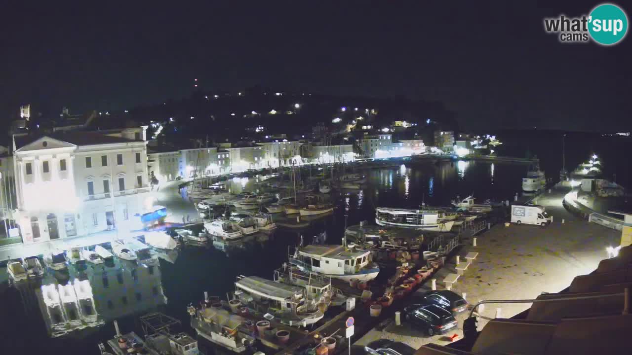 Cámara web en vivo desde Piran “Mandrač” – Increíble vista en vivo desde Villa Piranesi