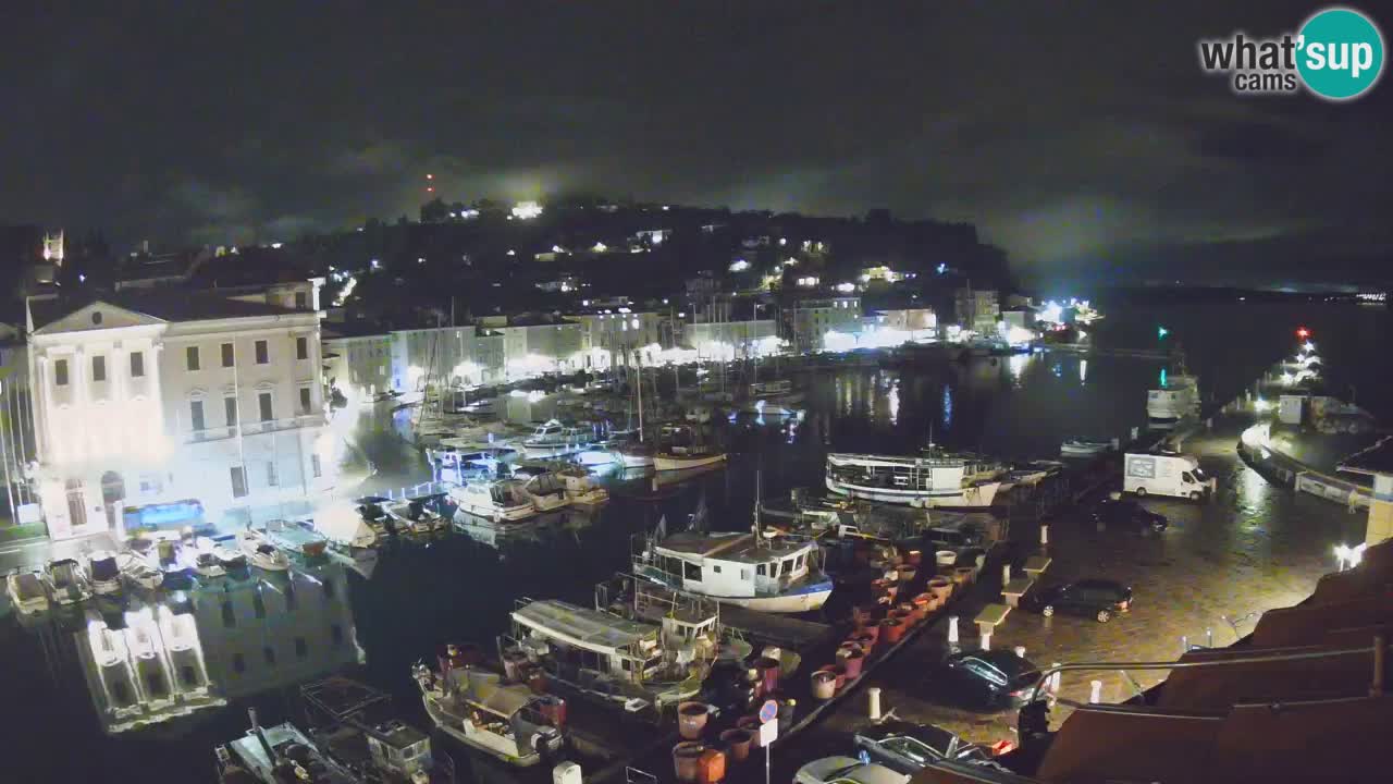 Cámara web en vivo desde Piran “Mandrač” – Increíble vista en vivo desde Villa Piranesi