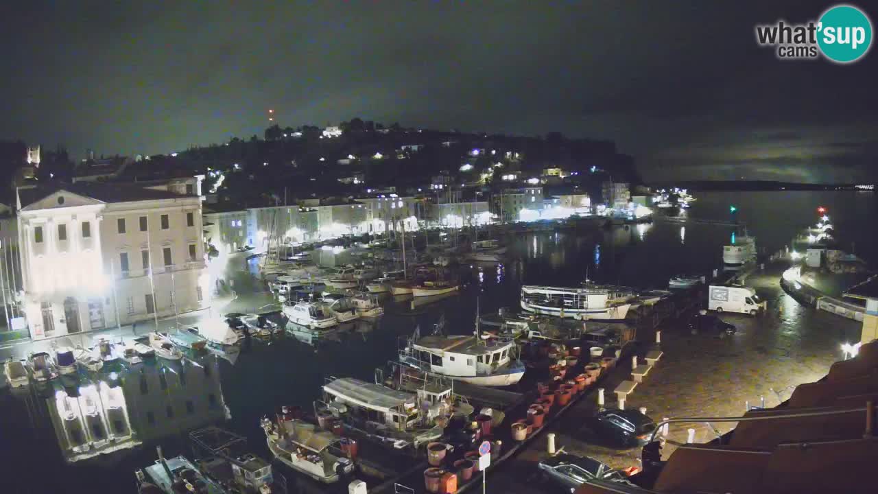 Live webcam from Piran “Mandrač” – Amazing live view from Villa Piranesi