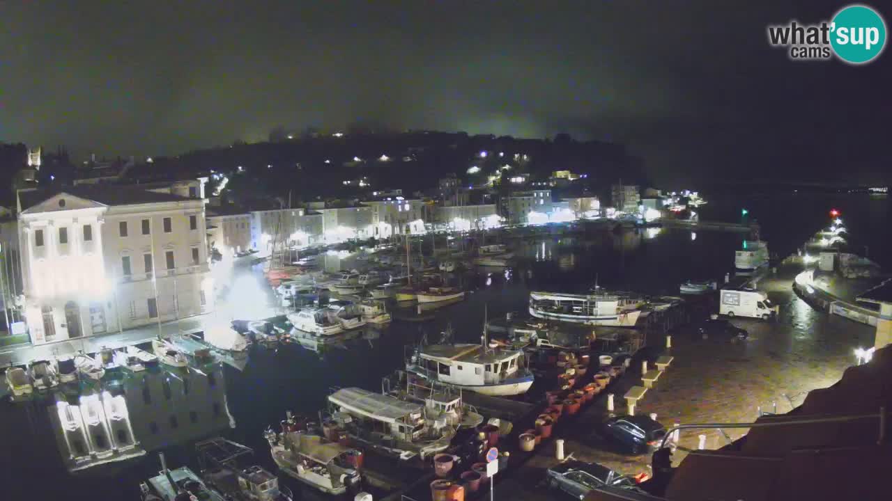 Live webcam from Piran “Mandrač” – Amazing live view from Villa Piranesi