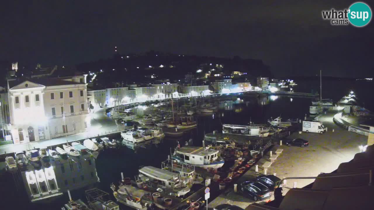 Live webcam from Piran “Mandrač” – Amazing live view from Villa Piranesi