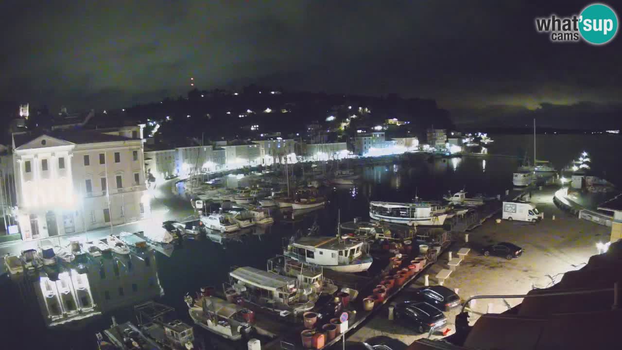 Live webcam from Piran “Mandrač” – Amazing live view from Villa Piranesi