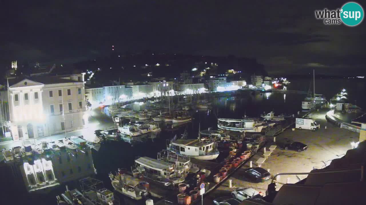 Live webcam from Piran “Mandrač” – Amazing live view from Villa Piranesi