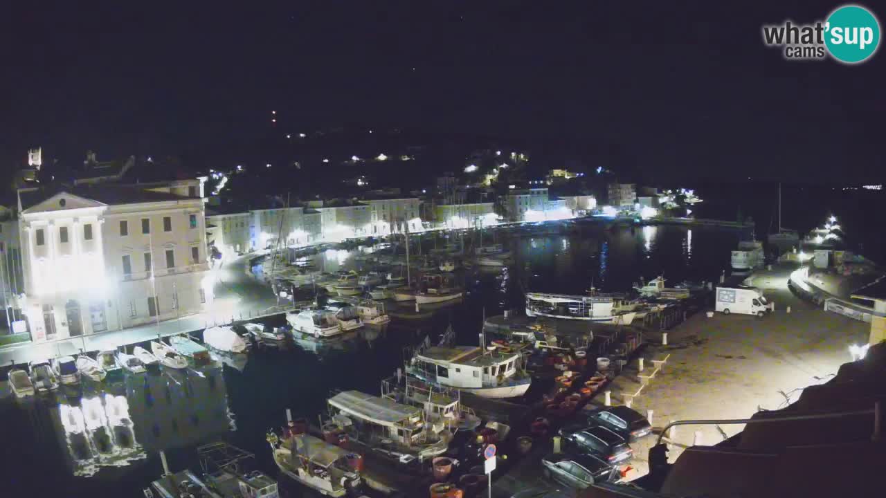 Live webcam da Pirano “Mandrač” – Splendida vista live da Villa Piranesi