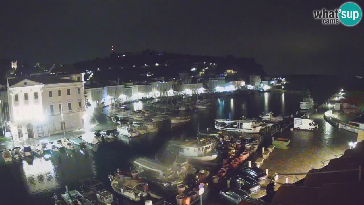 Live webcam from Piran “Mandrač” – Amazing live view from Villa Piranesi