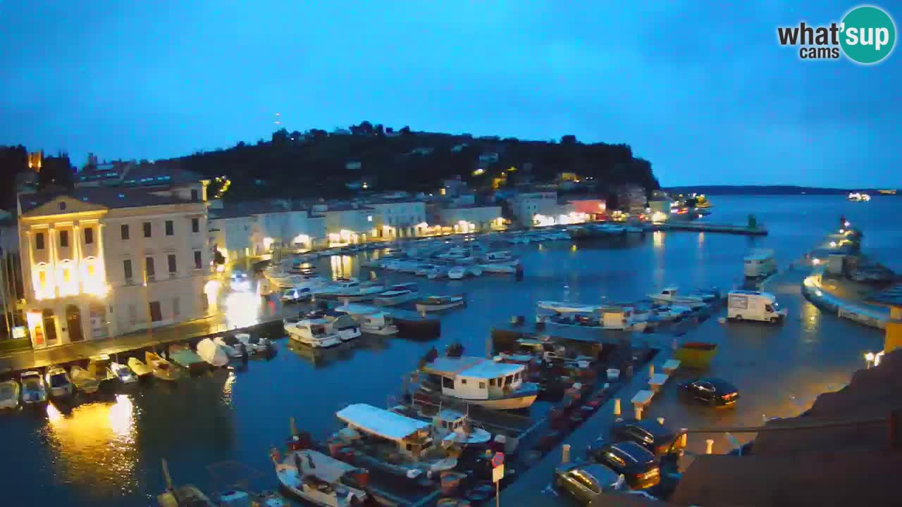 Cámara web en vivo desde Piran “Mandrač” – Increíble vista en vivo desde Villa Piranesi