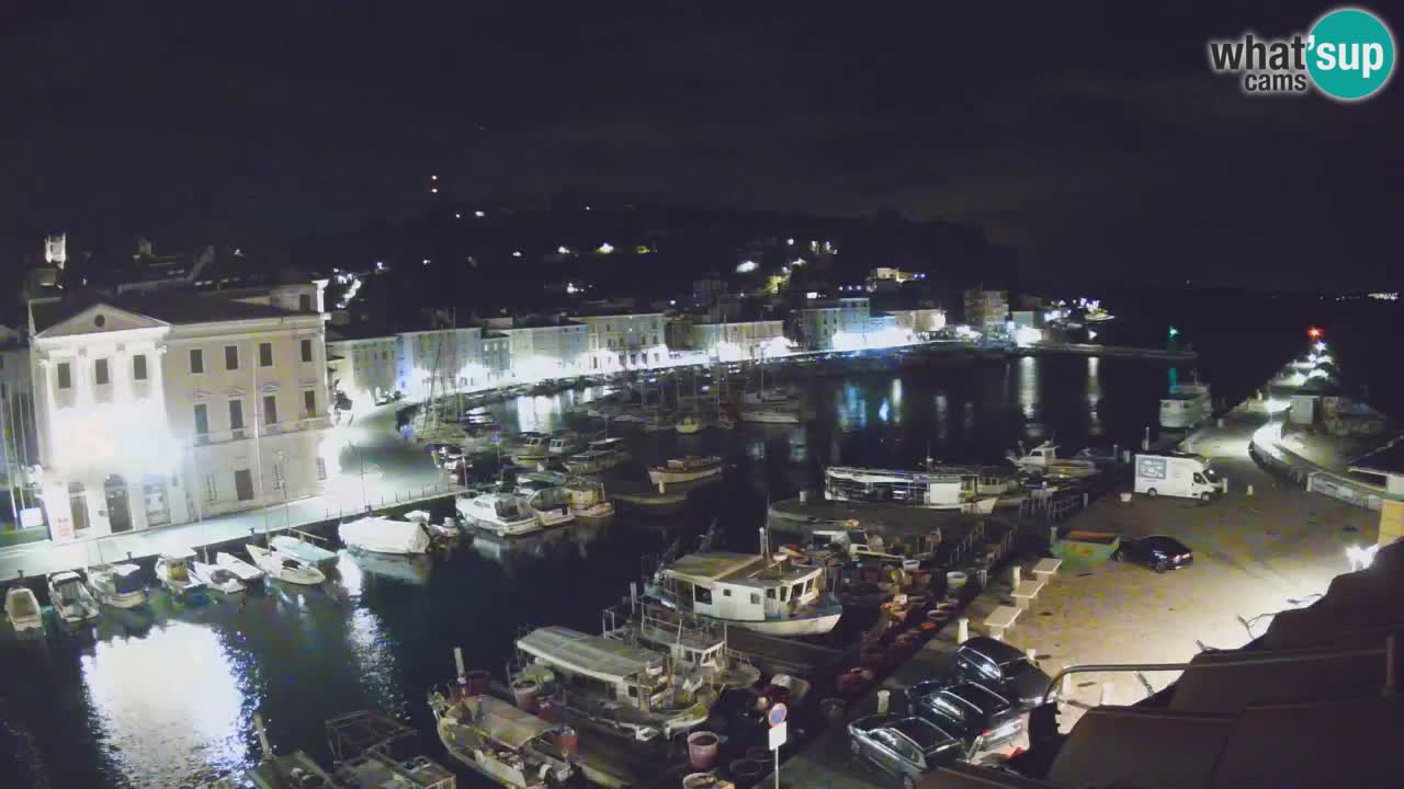 Live webcam from Piran “Mandrač” – Amazing live view from Villa Piranesi