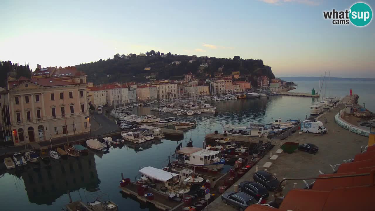 Web kamera uživo iz Pirana “Mandrač” – Nevjerojatan pogled uživo iz Ville Piranesi