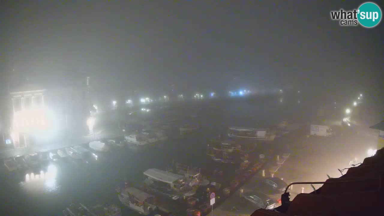 Live webcam da Pirano “Mandrač” – Splendida vista live da Villa Piranesi