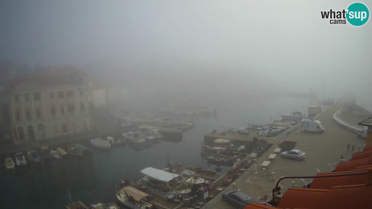 Live webcam from Piran “Mandrač” – Amazing live view from Villa Piranesi