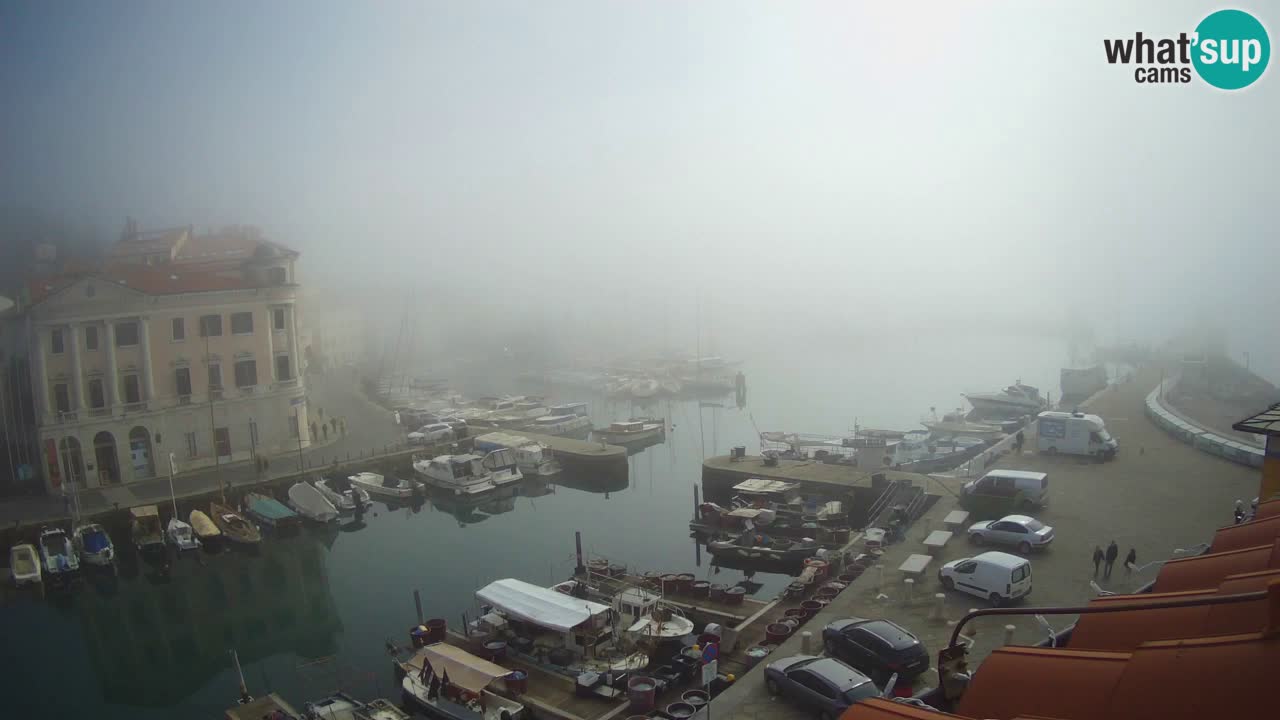 Live webcam from Piran “Mandrač” – Amazing live view from Villa Piranesi