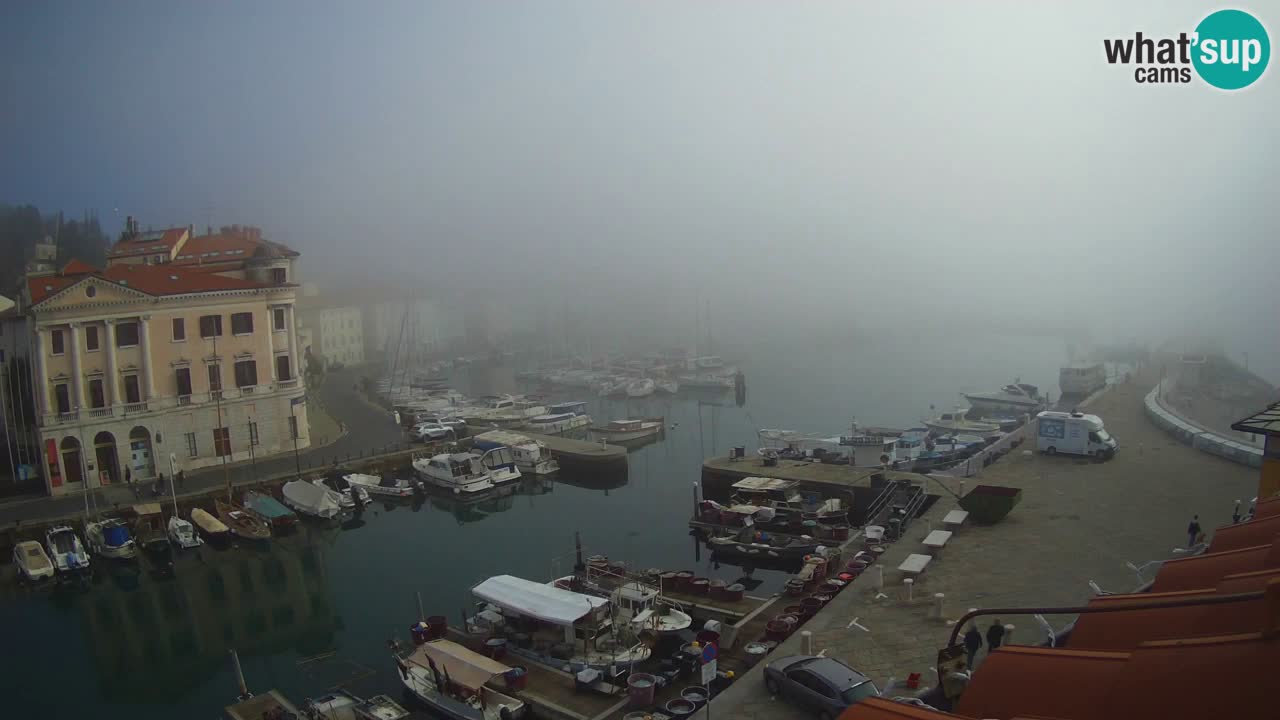 Cámara web en vivo desde Piran “Mandrač” – Increíble vista en vivo desde Villa Piranesi