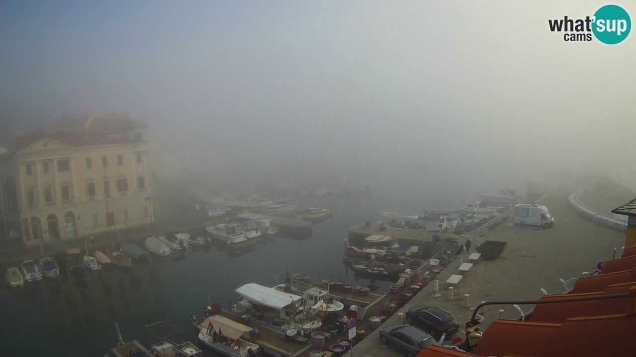 Cámara web en vivo desde Piran “Mandrač” – Increíble vista en vivo desde Villa Piranesi