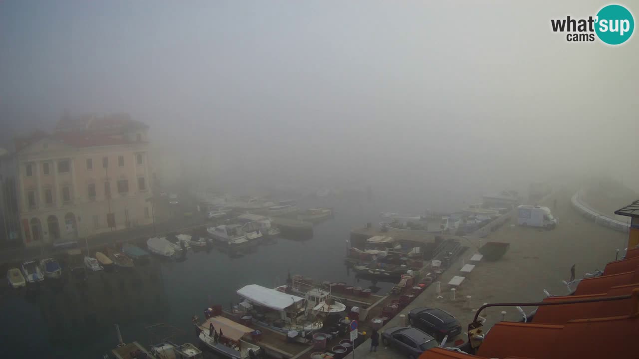 Live webcam from Piran “Mandrač” – Amazing live view from Villa Piranesi
