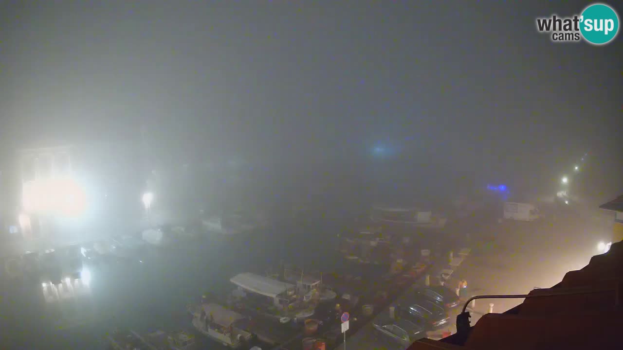 Live webcam da Pirano “Mandrač” – Splendida vista live da Villa Piranesi