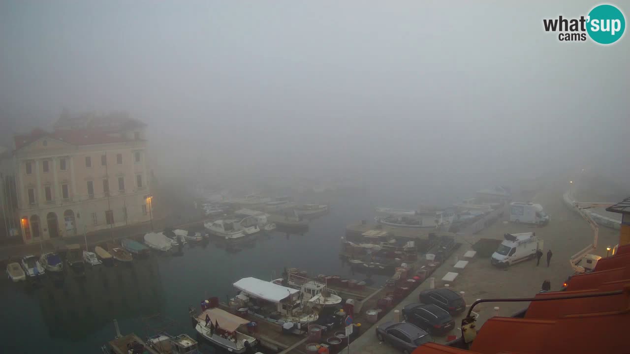 Live webcam from Piran “Mandrač” – Amazing live view from Villa Piranesi