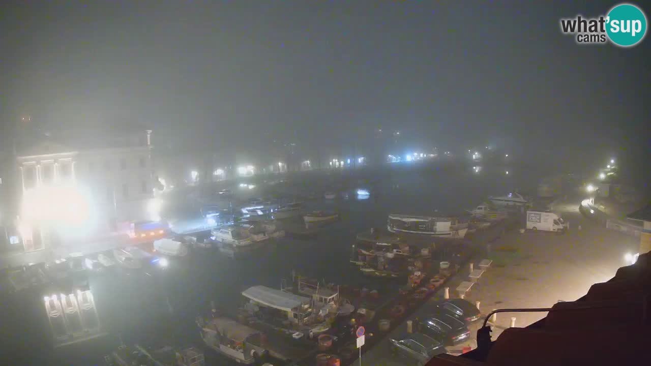 Live webcam da Pirano “Mandrač” – Splendida vista live da Villa Piranesi