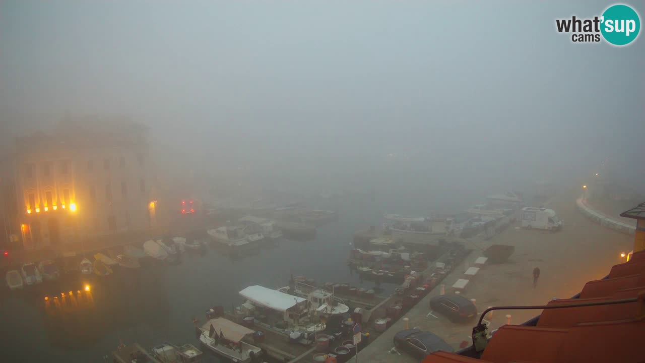 Live-Webcam aus Piran “Mandrač” – Erstaunliche Live-Ansicht von Villa Piranesi