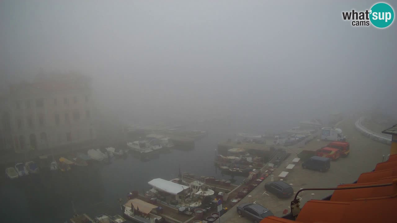 Live-Webcam aus Piran “Mandrač” – Erstaunliche Live-Ansicht von Villa Piranesi