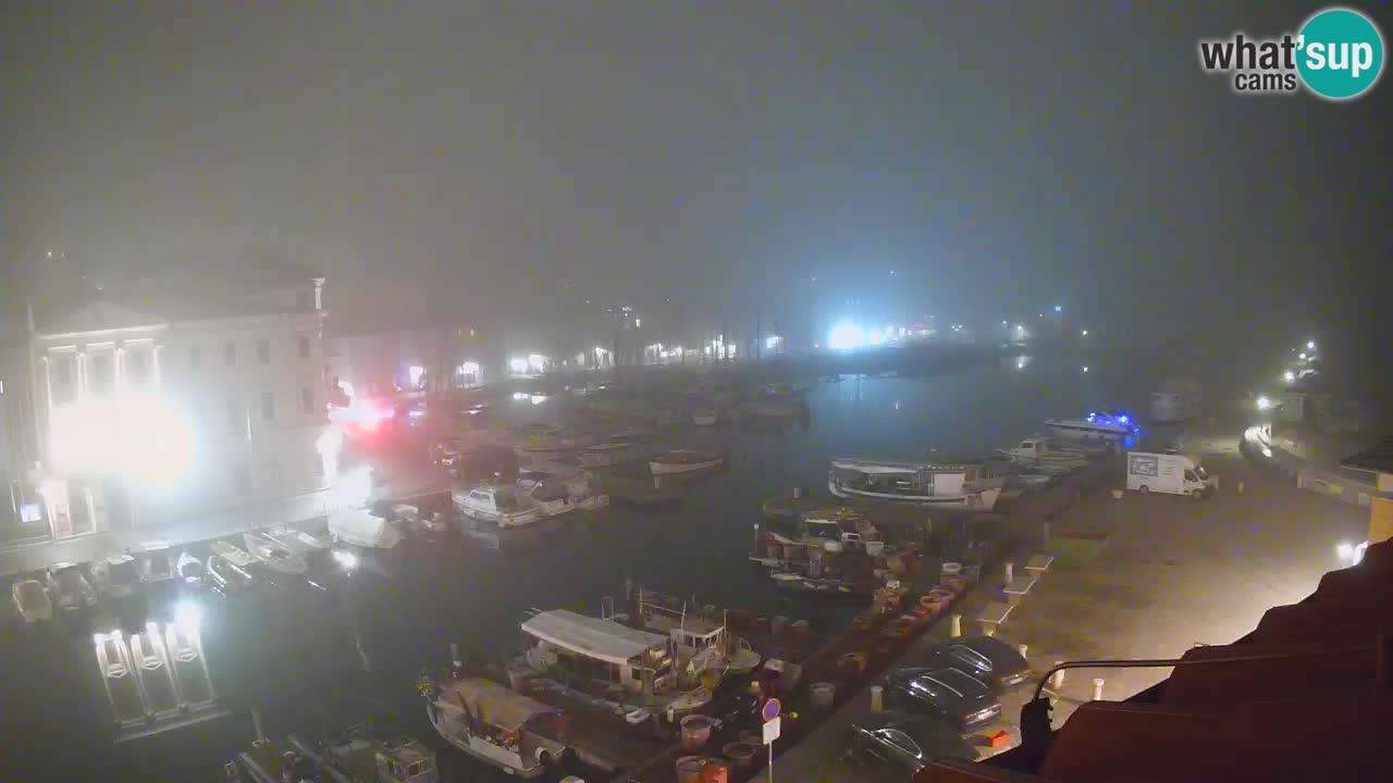 Live webcam from Piran “Mandrač” – Amazing live view from Villa Piranesi