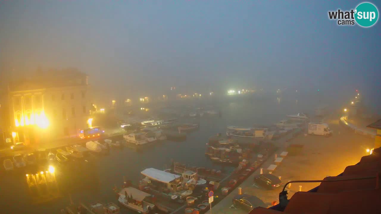 Live webcam from Piran “Mandrač” – Amazing live view from Villa Piranesi