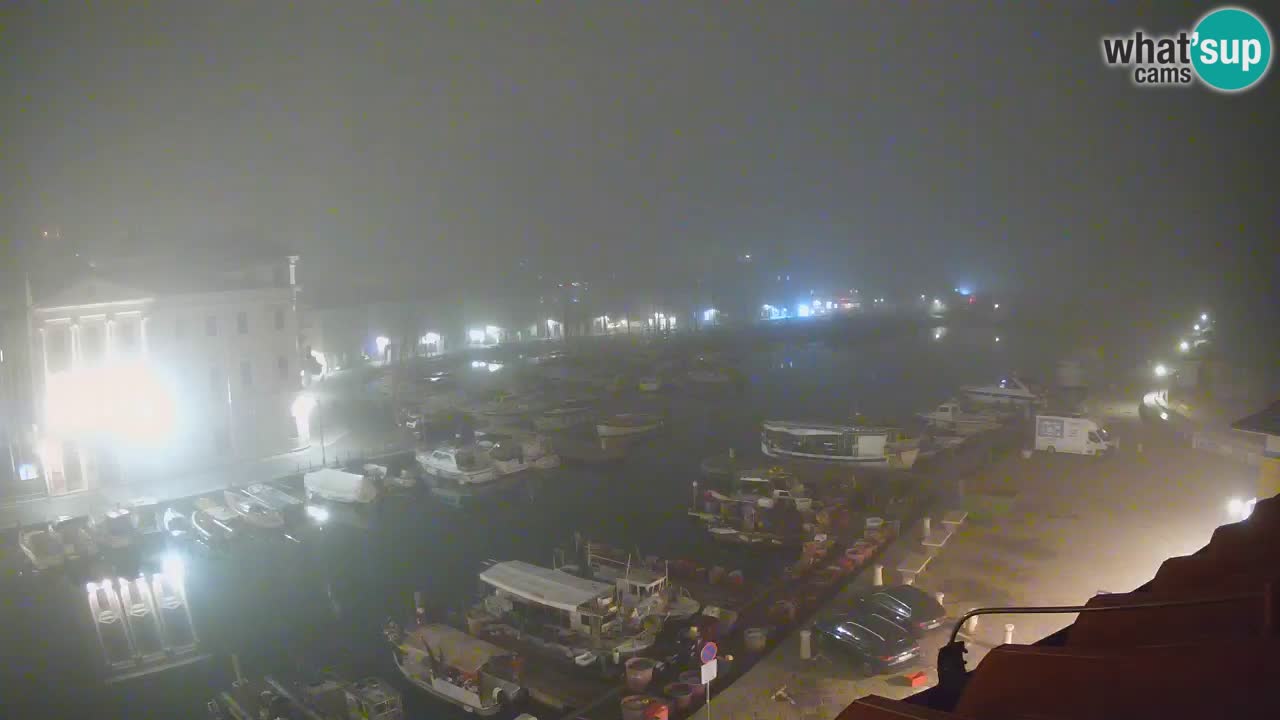 Live-Webcam aus Piran “Mandrač” – Erstaunliche Live-Ansicht von Villa Piranesi