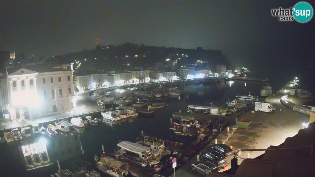 Live webcam from Piran “Mandrač” – Amazing live view from Villa Piranesi