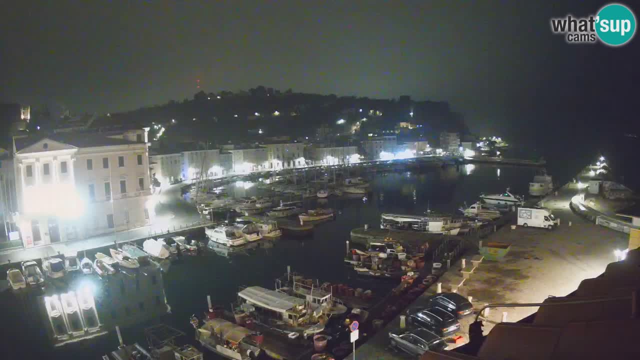 Live webcam from Piran “Mandrač” – Amazing live view from Villa Piranesi