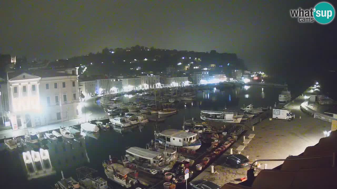 Live webcam from Piran “Mandrač” – Amazing live view from Villa Piranesi