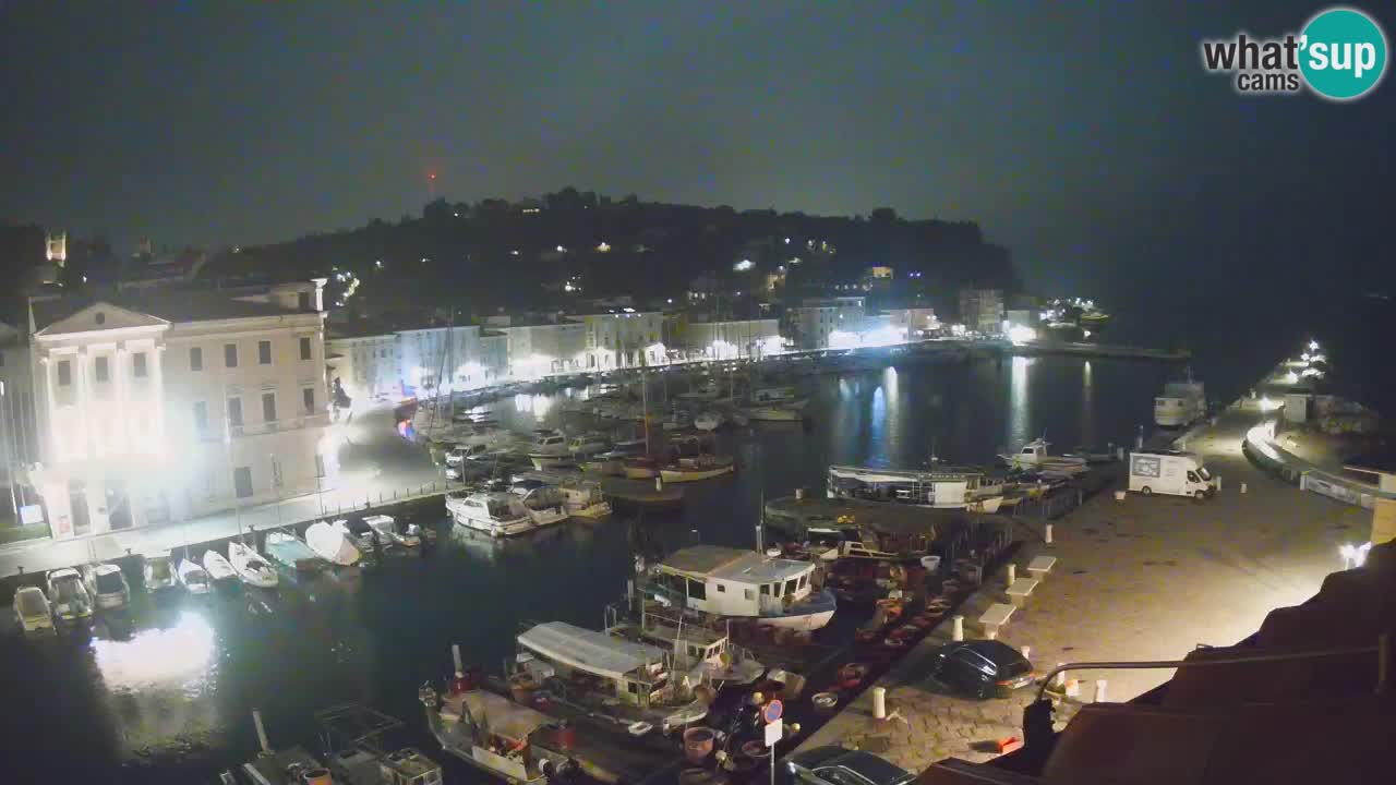 Live-Webcam aus Piran “Mandrač” – Erstaunliche Live-Ansicht von Villa Piranesi