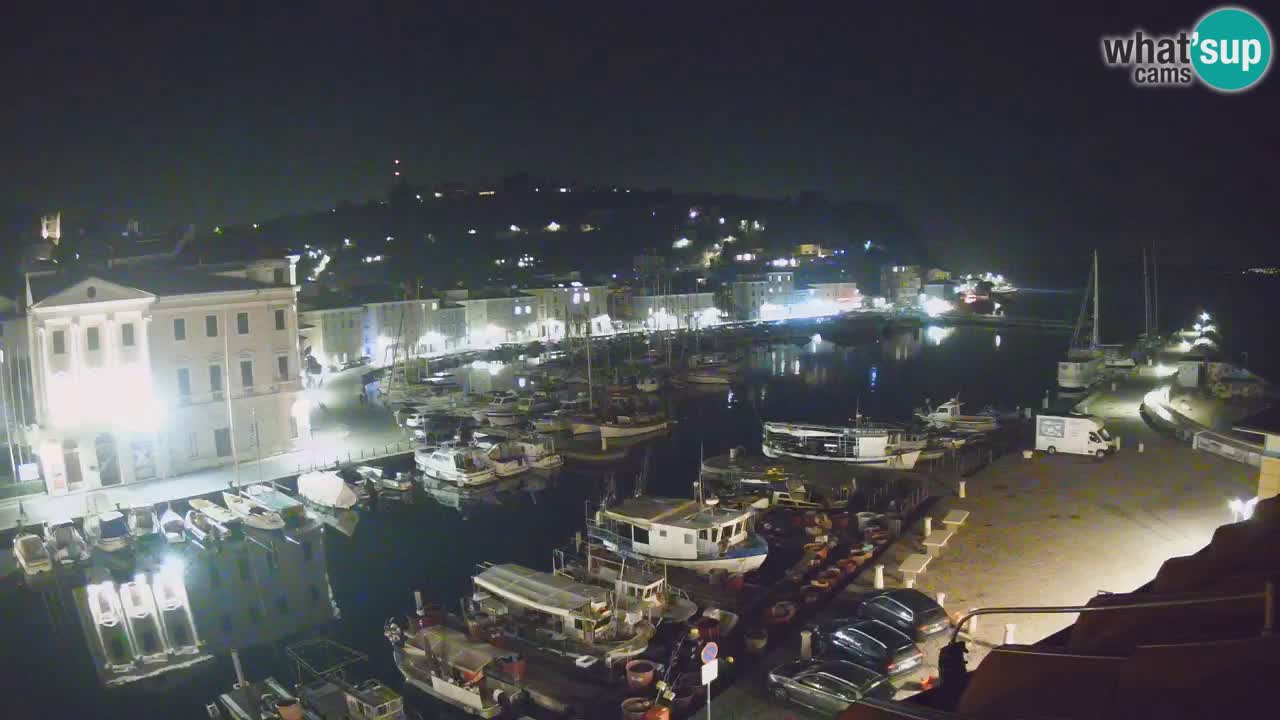 Live webcam from Piran “Mandrač” – Amazing live view from Villa Piranesi
